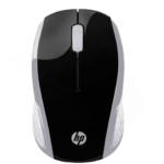 MOUSE HP 200 SILVER WIRELESS 2HU84AA#ABL