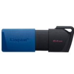 MEMORIA USB 64GB DTXM 3.2 NEGRO/AZUL KINGSTON (DTXM/64GB)