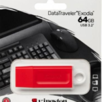 MEMORIA USB 64GB DTX 3.2 ROJO KINGSTON (KC-U2G64-7GR)