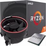 Procesador AMD Ryzen 7 1700 con enfriador LED Wraith Spire - YD1700BBAEBOX